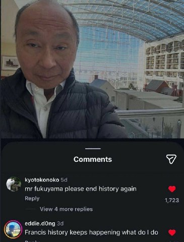 Comments kyotokonoko fukuyama please end history again Reply 1,723 View 4 more replies eddie.dOng Francis history keeps happening what