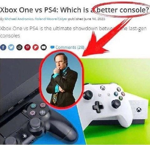 Xbox One Which is console? Andronico, Roland Moore-Colyer published June 14, 2022 Xbox One is the ultimate showdown betwg consoles 5 Сом ments (28) i a