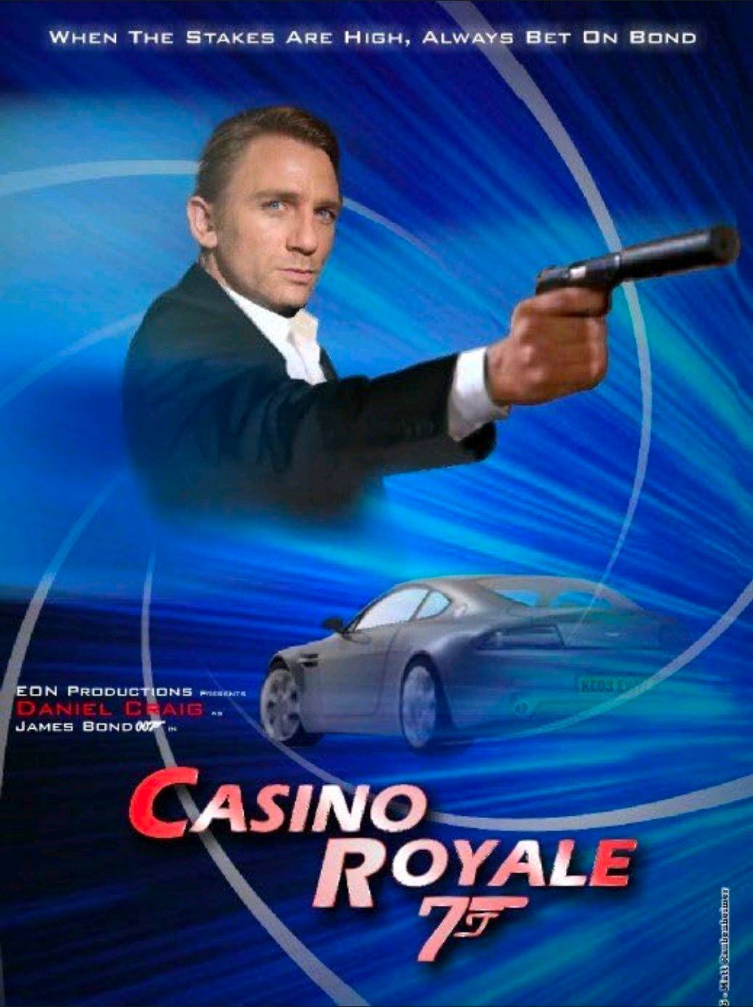 WHEN THE STAKES ARE HIGH, ВЕТ ON BOND ON JAMES BOND YALE feo