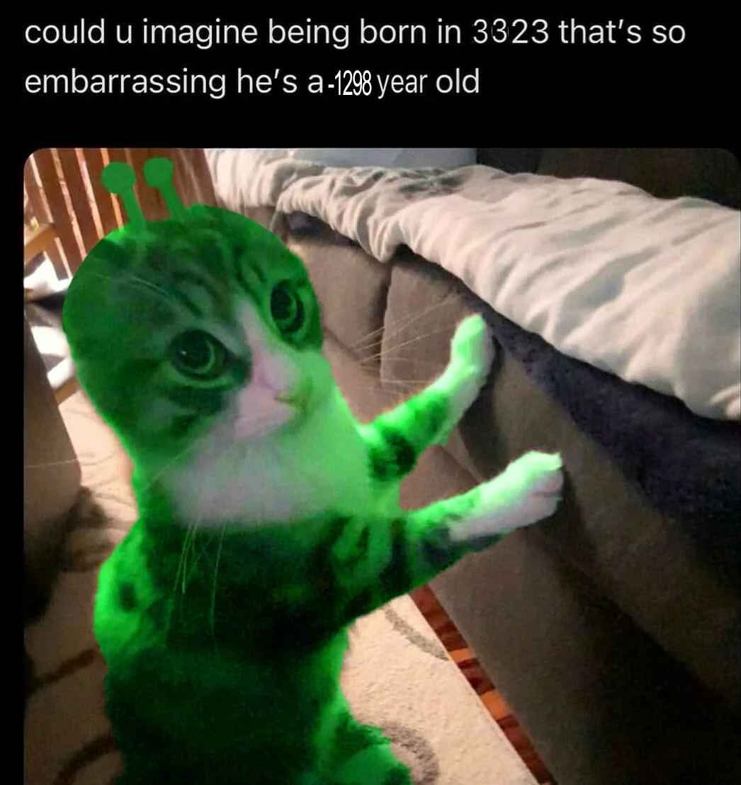 could и imagine being born in 3323 that’s so embarrassing he’s year old