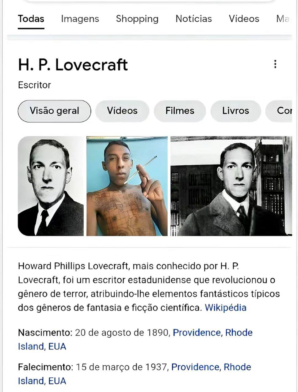 Todas Noticias Videos Imagens Shopping Lovecraft Escritor Filmes Livros Cor Videos A Howard Phillips Lovecraft, mais conhecido рог Lovecraft, foi escritor estadunidense que revolucionou о género terro