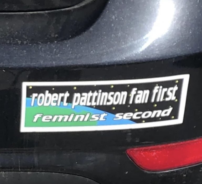 robert pattinson fan first second