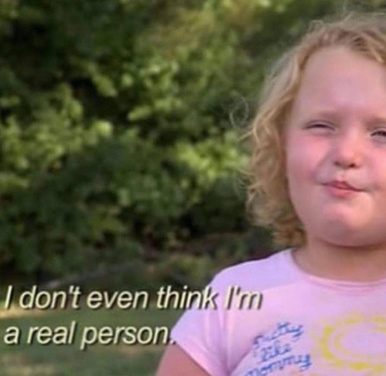 don't even thir а real person