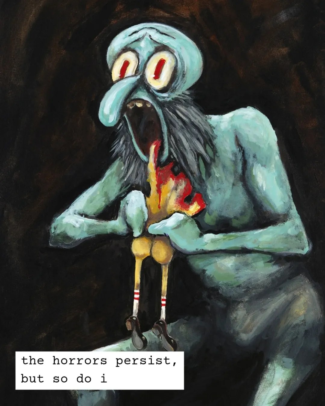 the horrors persist, but so i