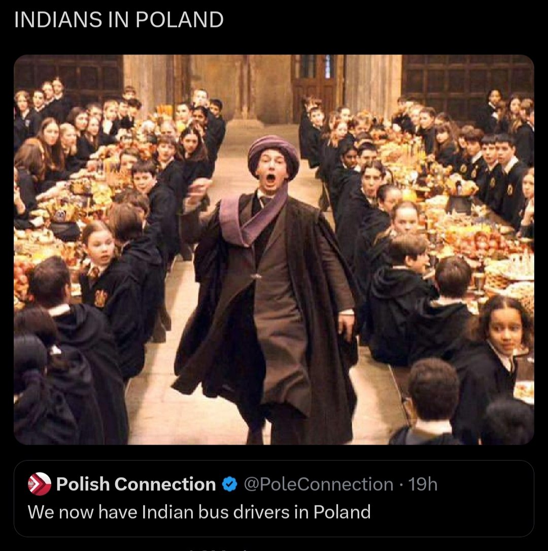 INDIANS IN POLAND Polish Connection @PoleConnection We now have Indian bus drivers in Poland