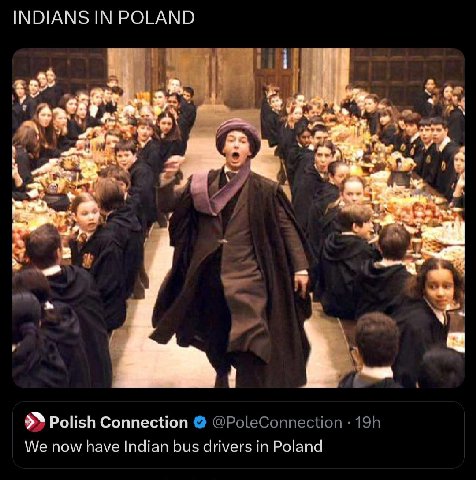 INDIANS IN POLAND Polish Connection @PoleConnection We now have Indian bus drivers in Poland