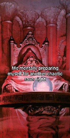 Me mentally preparing myself. for another chaotic гам
