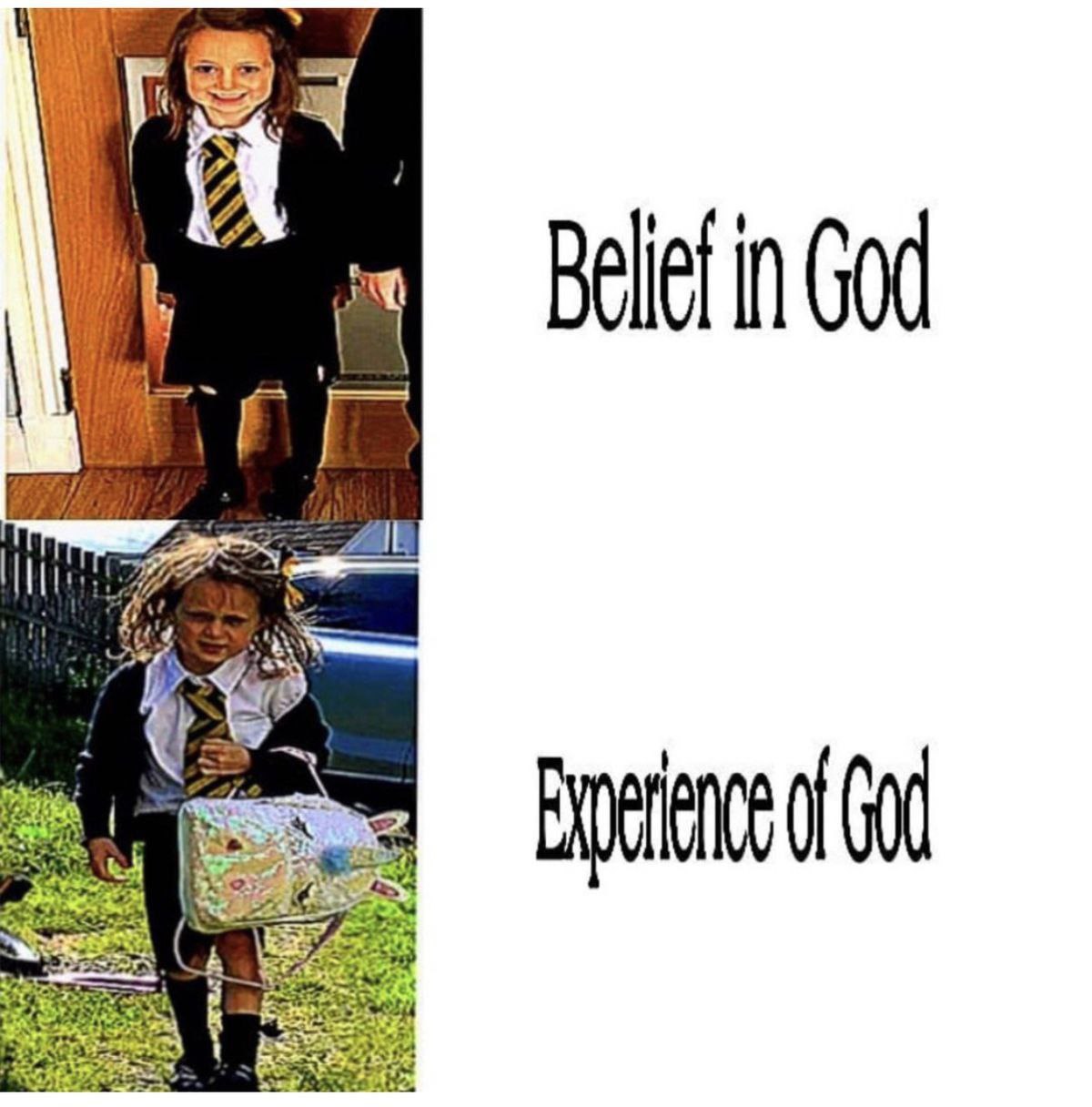 Belef in God у