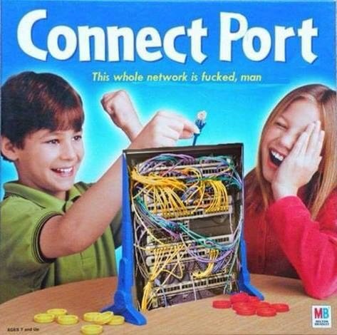 Connect Port This whole network is fucked, man a я
