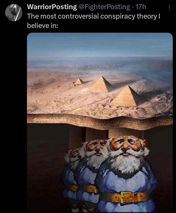 WarriorPosting Тре most controversial conspiracy theory believe in: