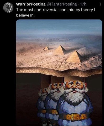 WarriorPosting Тре most controversial conspiracy theory believe in:
