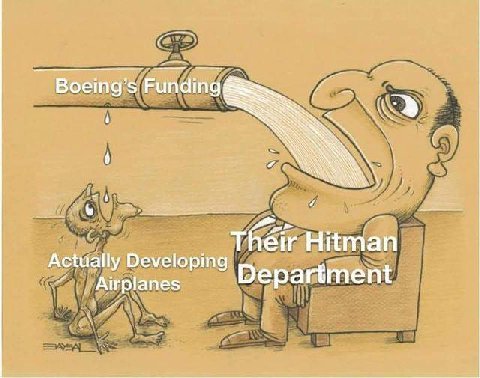 Boeing’s Funding Actuaily Developing Hitman и Airplanes Department