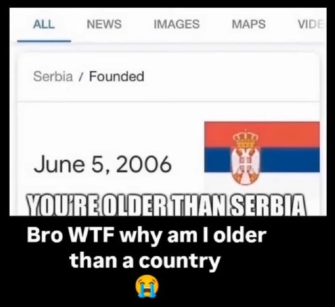 Лайк, если вы старше Сербии.