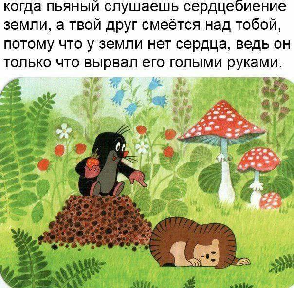 когда пьяный слушаешь сердцебиение земли, а твой друг смеётся над тобой, потому что у земли нет сердца, ведь он только что вырвал его голыми руками. be 4 у Sig 4 We Я