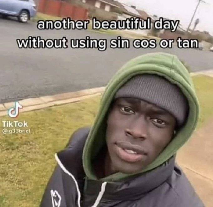 another beautiful: day without using sin cos or tan TikTok