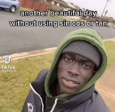another beautiful: day without using sin cos or tan TikTok