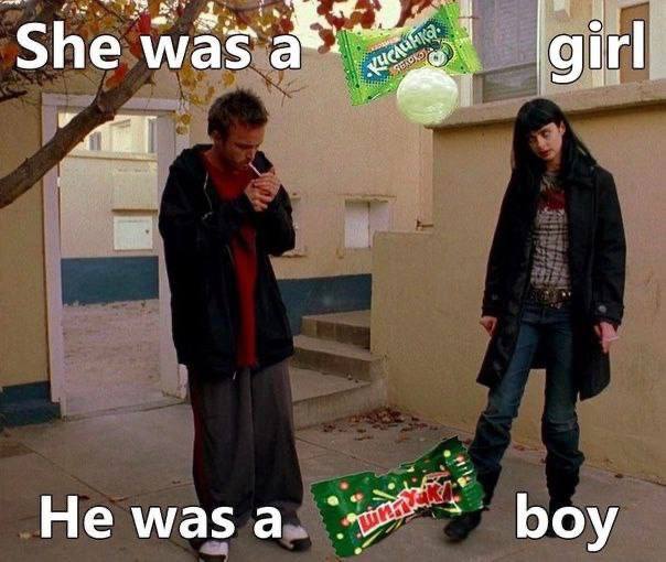 She was Не а boy