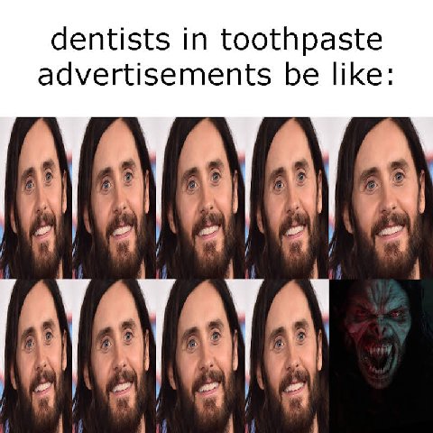 dentists in toothpaste advertisements be like: