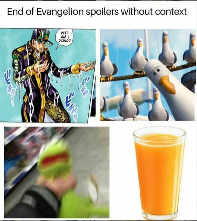 End of Evangelion spoilers without context