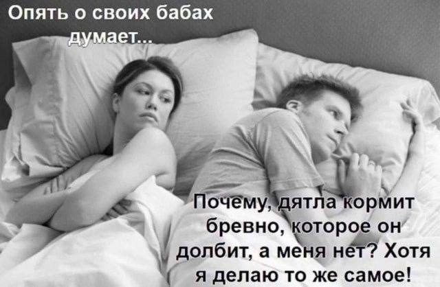 Опять о своих бабах думает... 7 бревно, которое долбит, a меня Her? Хотя я делаю то же самое!