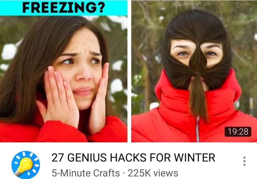 19:28 27 GENIUS HACKS FOR WINTER 5-Minute Crafts views