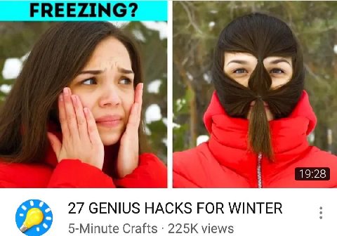 19:28 27 GENIUS HACKS FOR WINTER 5-Minute Crafts views