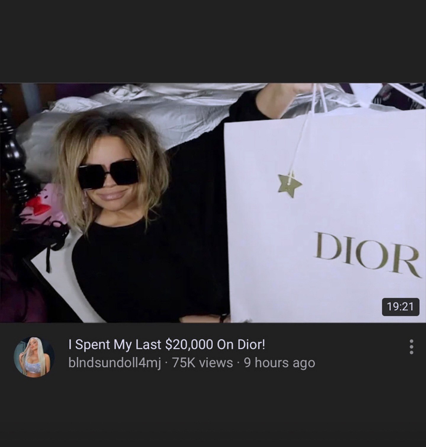 4 7 Spent My Last $20,000 On Dior! blodsundoll4my 75К views 9 поцгз ago