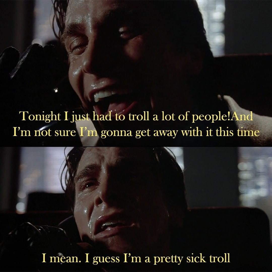 Tonight I just had to troll а lot of people!And НОЕ sure gonna get away with it this I mean. I guess а pretty sick troll