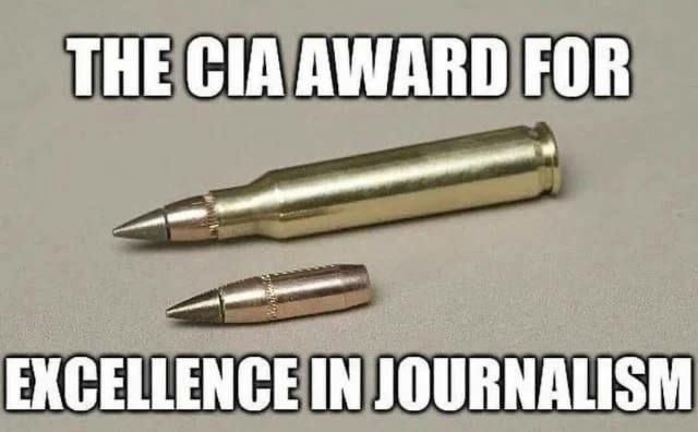 THE CIA AWARD FOR EXCELLENCE IN JOURNALISM