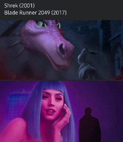 Shrek (2001) Blade Runner 2049 (2017)