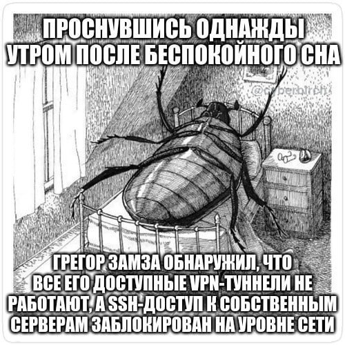 УТРОМ ПОСЛЕ БЕСПОНОИНОГО СНА МРИ-ТУННЕЛИ К СОБСТВЕННЫМ CEPBEPAM ЗАБЛОКИРОВАН