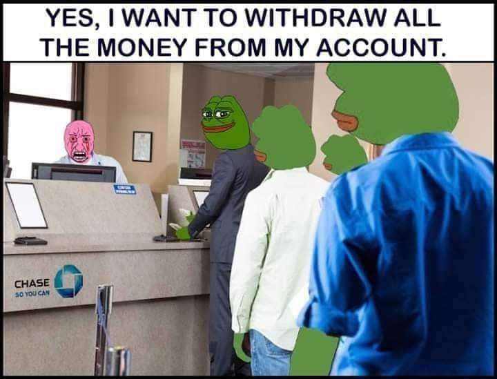 YES, МАМТ TO WITHDRAW ALL THE MONEY FROM MY ACCOUNT.