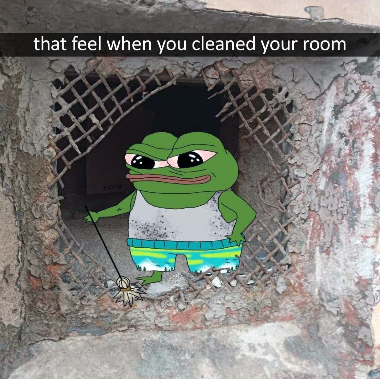 that feel when you cleaned your room aS aN я