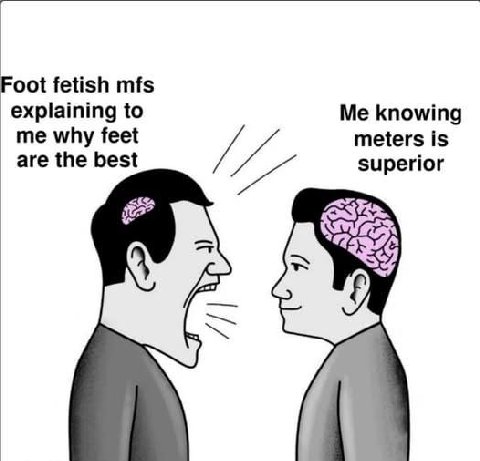 Foot fetish mfs explaining to Me knowing me why feet meters is are the best superior