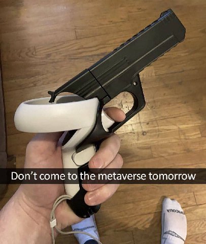 Don’t come to the metaverse tomorrow