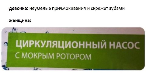 ‘девочка: неумелые причмокивания и скрежет зубами женщина: ЦИРКУЛЯЦИОННЫЙ МОКРЫМ РОТОРОМ