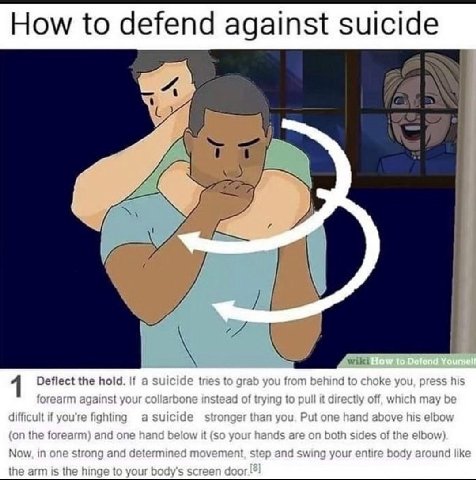 How to defend against suicide