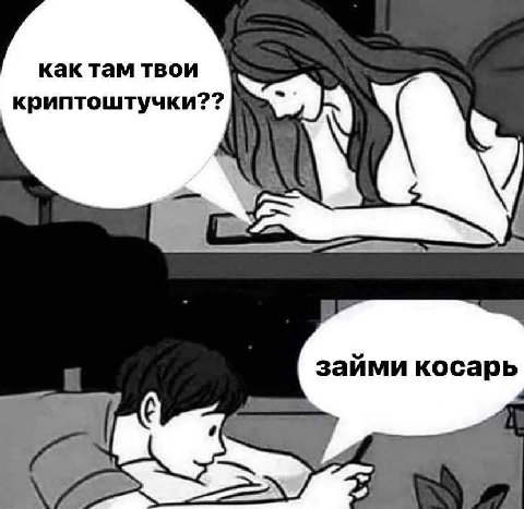 как там твои криптоштучки?? займи косарь