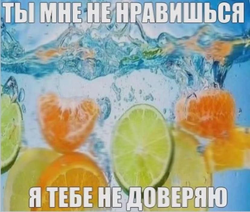 ТЫ МНЕ HE НРАВИШЬСЯ Я ДОВЕРЯЮ