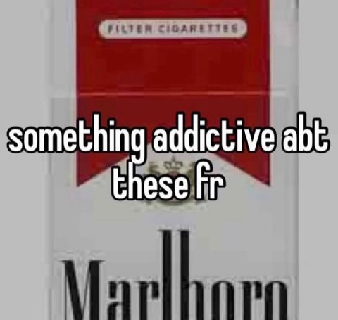 something addictive abt these