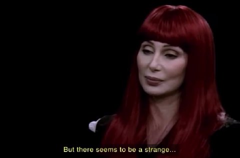 But there seems to be а strange... я
