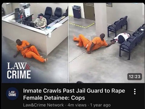 <a i LAW CRIM LAW Inmate Crawls Past Jail Guard to Rape Female Detainee: Cops Law&Crime Network views 1 year ago