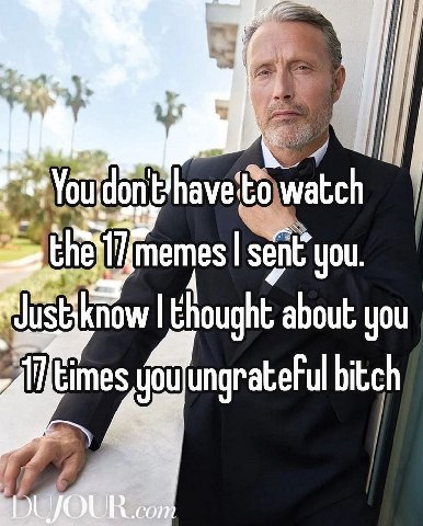 sent you about you bitch