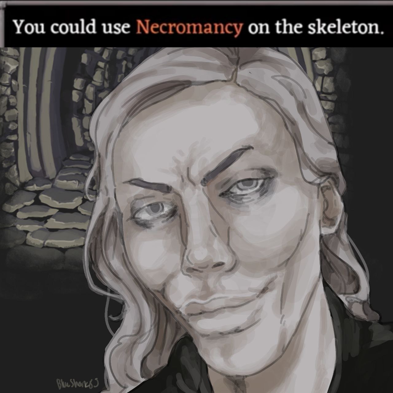 You could use on the skeleton 74