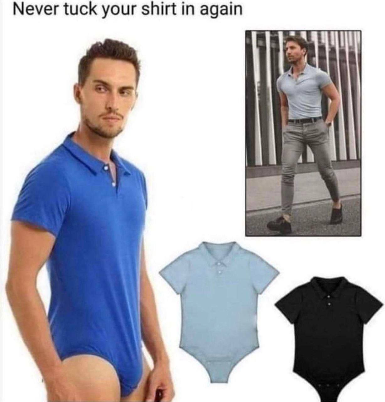 Never tuck your shirt in again Witt 7