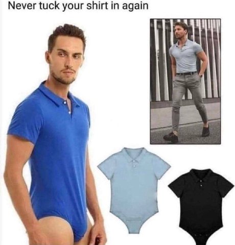 Never tuck your shirt in again Witt 7
