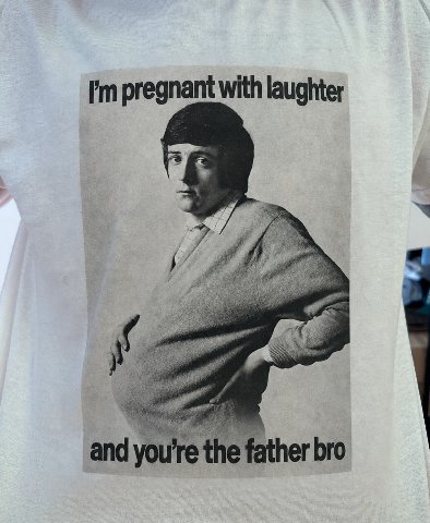 pregnant with laughter 5 2 ate 5% 4 at 4 and her bro you're