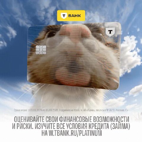 Кажется, эту карту невозможно перестать крутить.

Сначала перевернёшь её из любопытства, потом ещё раз — чтобы рассмотреть, как меняется изображение. А дальше остановиться уже сложно.

Т-Банк выпустил
