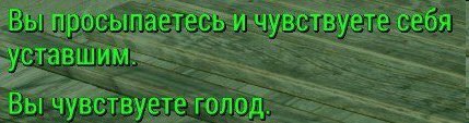 Вы просыпаетесь и чувствуете себя уставшим. вы чувствуете голод.