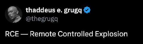 thaddeus grugq RCE Remote Controlled Explosion